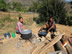 Cuisine communautaire pour ceux qui travaillent sur le Centre Communautaire.